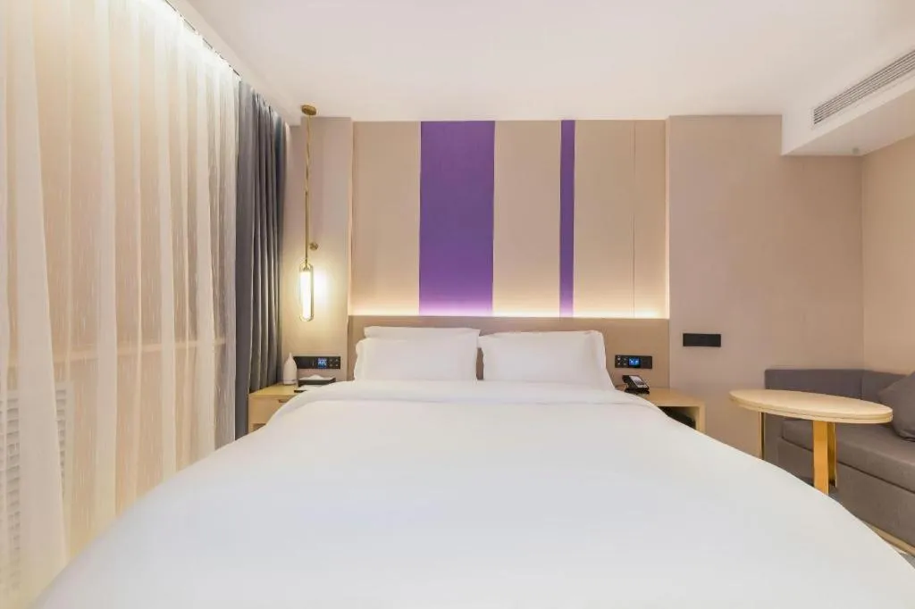 Bed in Lavande Hotel Beijing Industry University Metro Station