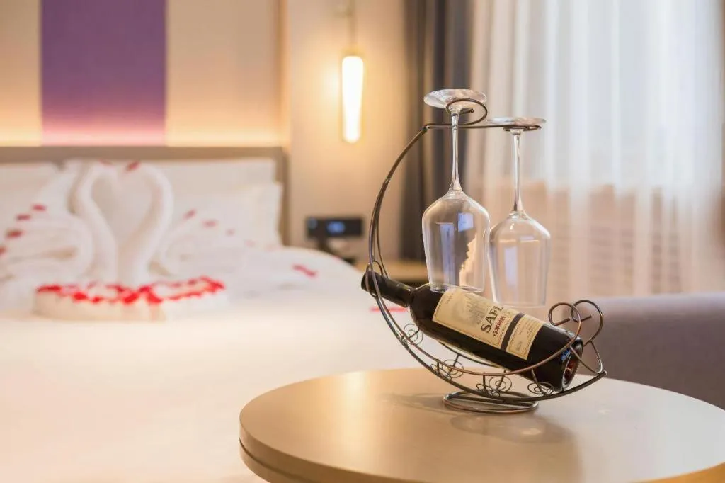 Bed in Lavande Hotel Beijing Industry University Metro Station