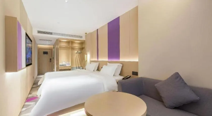 Bed in Lavande Hotel Beijing Industry University Metro Station