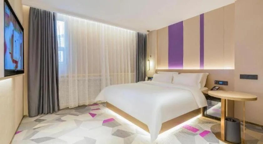 Bed in Lavande Hotel Beijing Industry University Metro Station