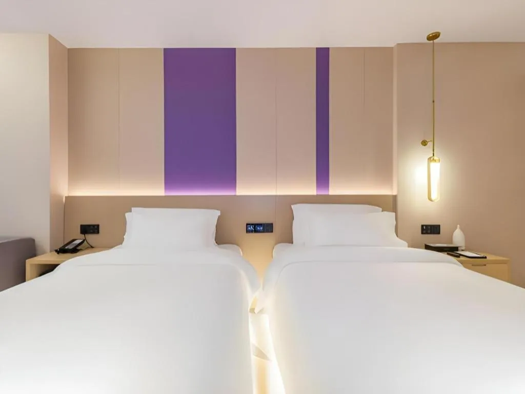 Bed in Lavande Hotel Beijing Industry University Metro Station