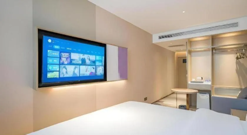 Bed in Lavande Hotel Beijing Industry University Metro Station