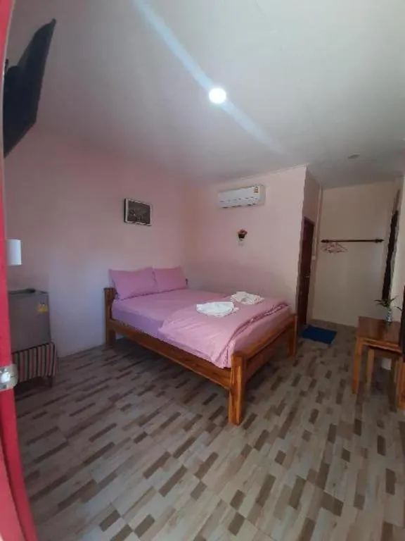 Bed in HotelBanAunirukChiangrai