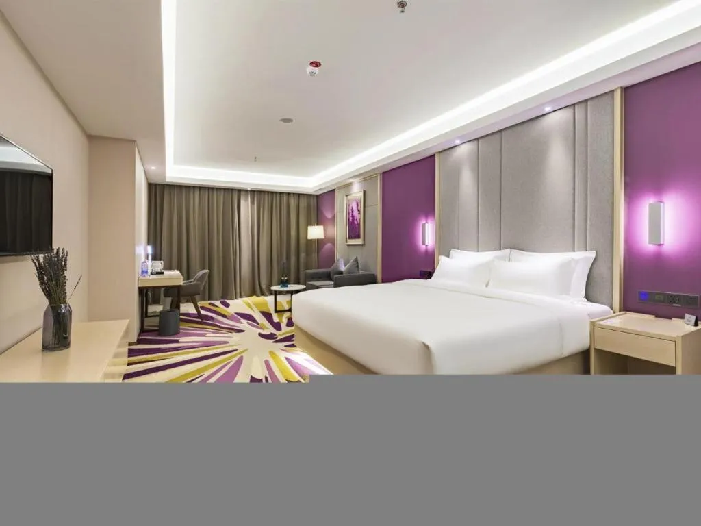 Bed in Lavande Hotel Hengshui Huizhong Plaza