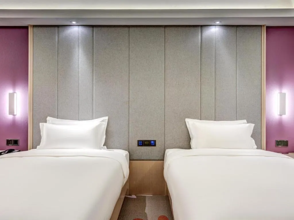 Bed in Lavande Hotel Hengshui Huizhong Plaza