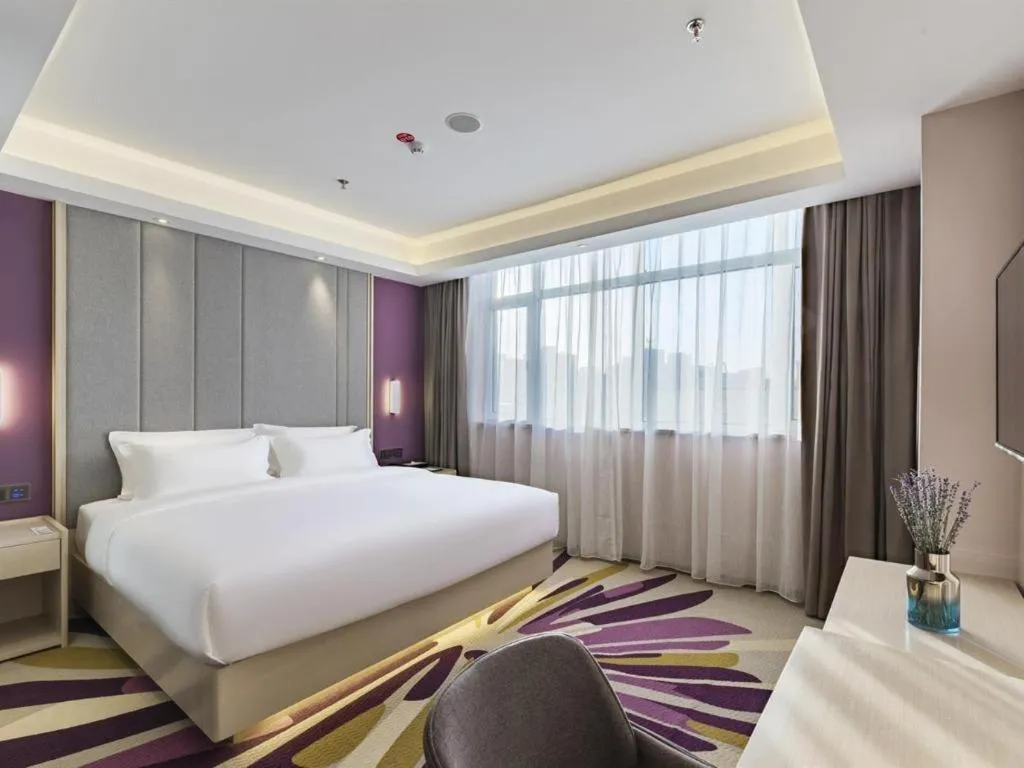 Bed in Lavande Hotel Hengshui Huizhong Plaza