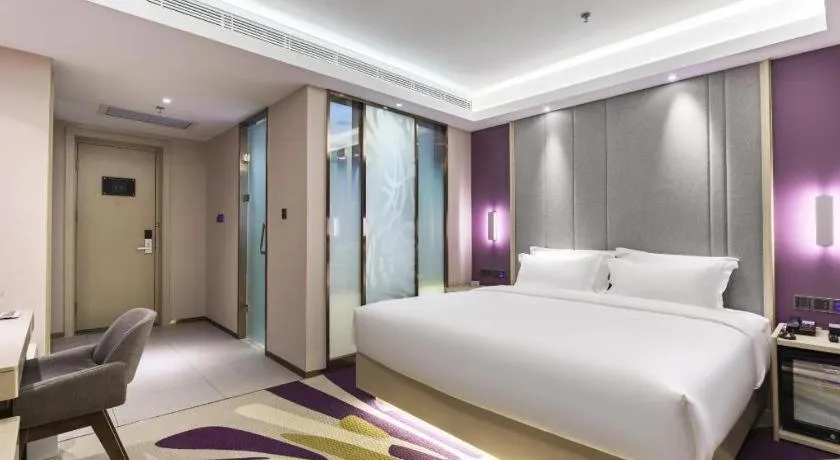 Bed in Lavande Hotel Hengshui Huizhong Plaza