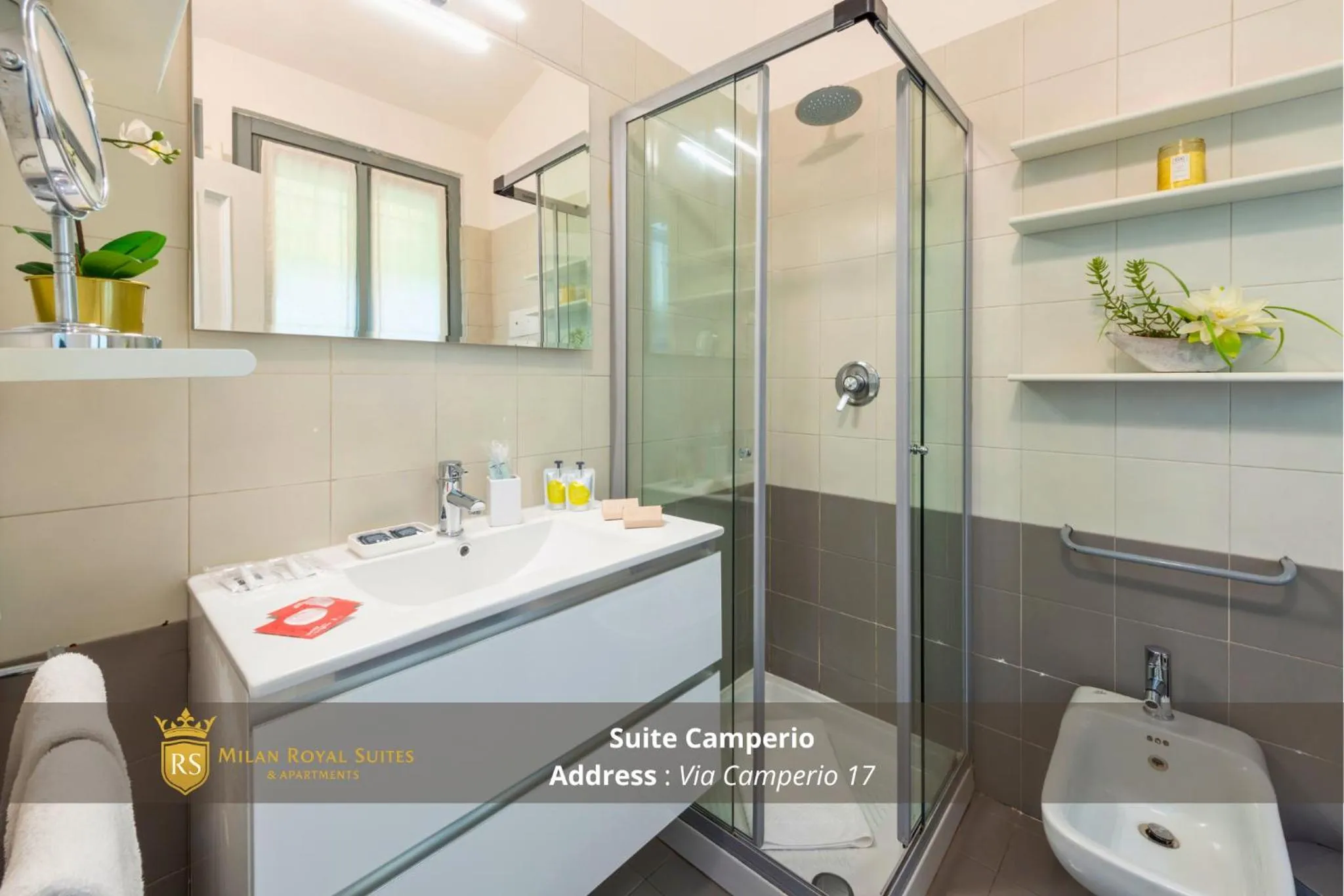 Bathroom in Milan Royal Suites - Centro Brera