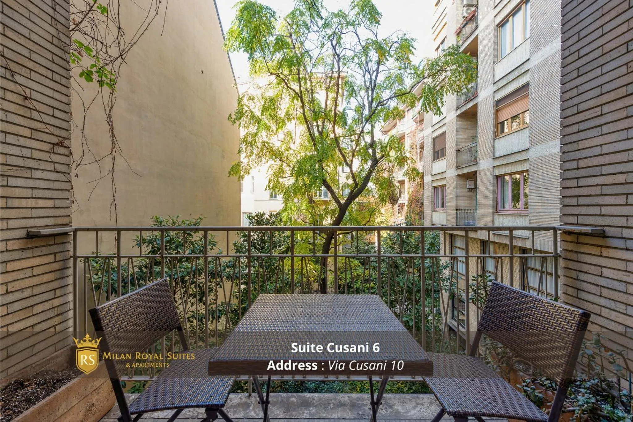 Balcony/Terrace in Milan Royal Suites - Centro Brera