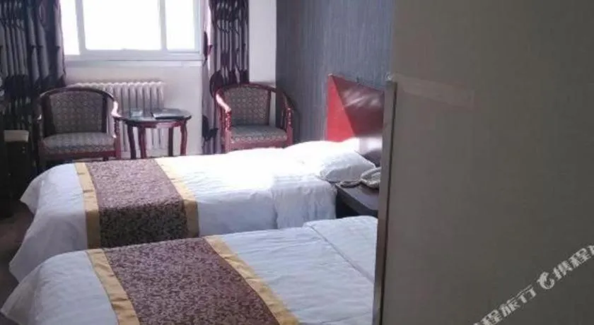 Bed in Super 8 Hotel Beijing South Railway Station Majiabao Metro Station