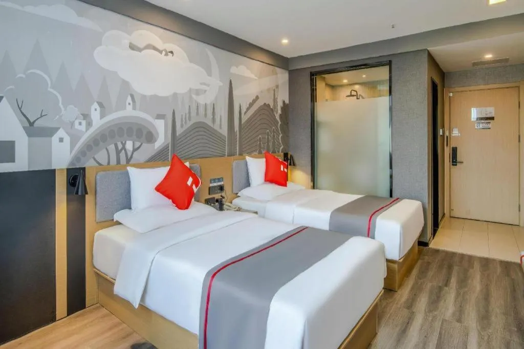 Bed in Thank Inn Henan Zhoukou Chuanhui District Zhoukou Avenue Municipal Government