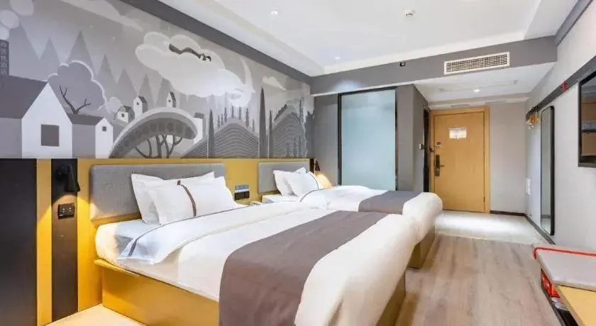 Bed in Thank Inn Henan Zhoukou Chuanhui District Zhoukou Avenue Municipal Government Bed in Thank Inn Henan Zhoukou Chuanhui District Zhoukou Avenue Municipal Government