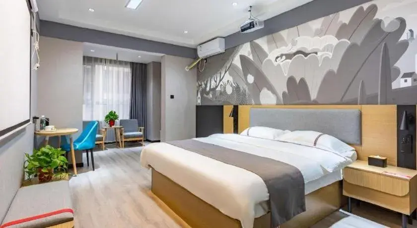 Bed in Thank Inn Henan Zhoukou Chuanhui District Zhoukou Avenue Municipal Government Bed in Thank Inn Henan Zhoukou Chuanhui District Zhoukou Avenue Municipal Government