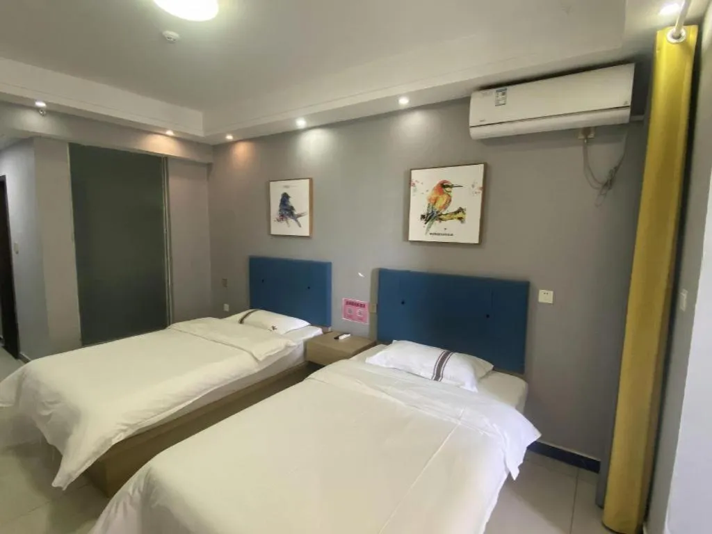 Bed in Thank Inn Henan Zhoukou Chuanhui District Zhoukou Avenue Municipal Government