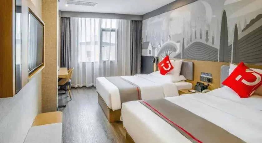 Bed in Thank Inn Henan Zhoukou Chuanhui District Zhoukou Avenue Municipal Government Bed in Thank Inn Henan Zhoukou Chuanhui District Zhoukou Avenue Municipal Government