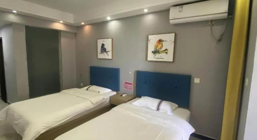 Bed in Thank Inn Henan Zhoukou Chuanhui District Zhoukou Avenue Municipal Government