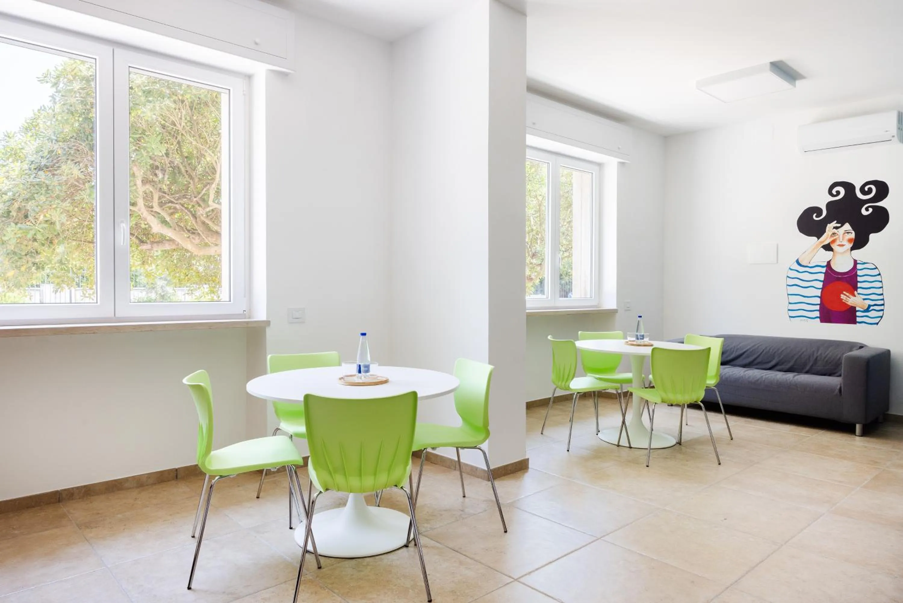 Seating area in Ostello della Gioventù Brindisi