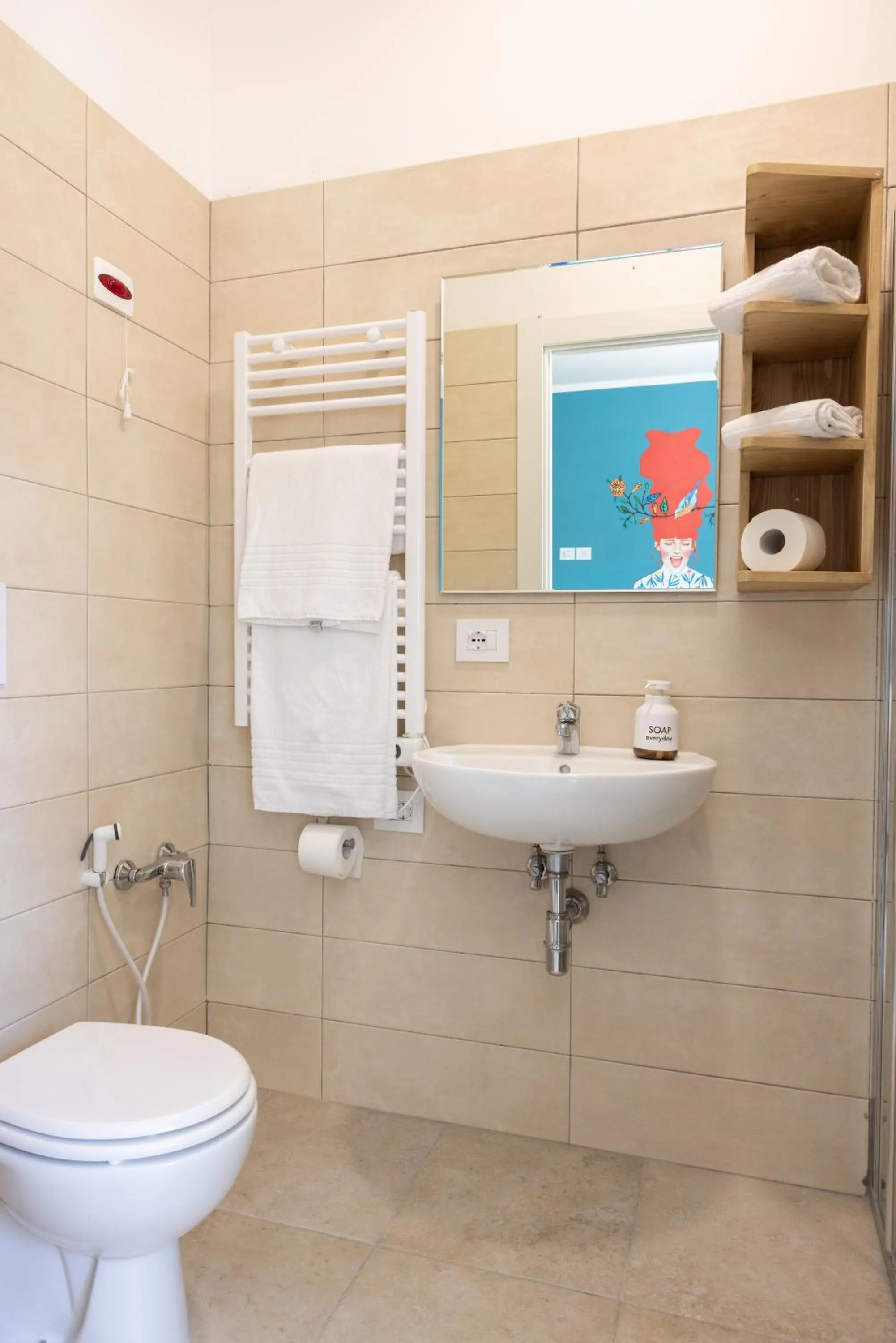 Bathroom in Ostello della Gioventù Brindisi