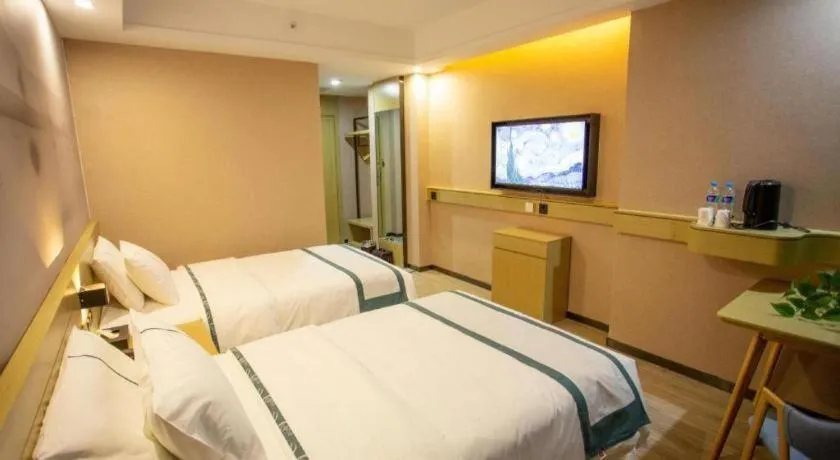Bed in City Comfort Inn Xining Limeng Commercial Pedestrian Street