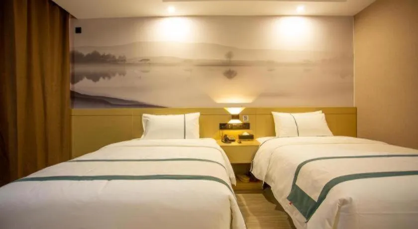 Bed in City Comfort Inn Xining Limeng Commercial Pedestrian Street