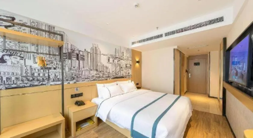 Bed in City Comfort Inn Shannan Passenger Terminal