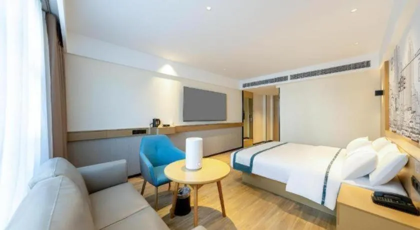 Bed in City Comfort Inn Shannan Passenger Terminal