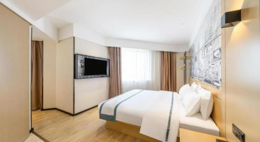 Bed in City Comfort Inn Shannan Passenger Terminal