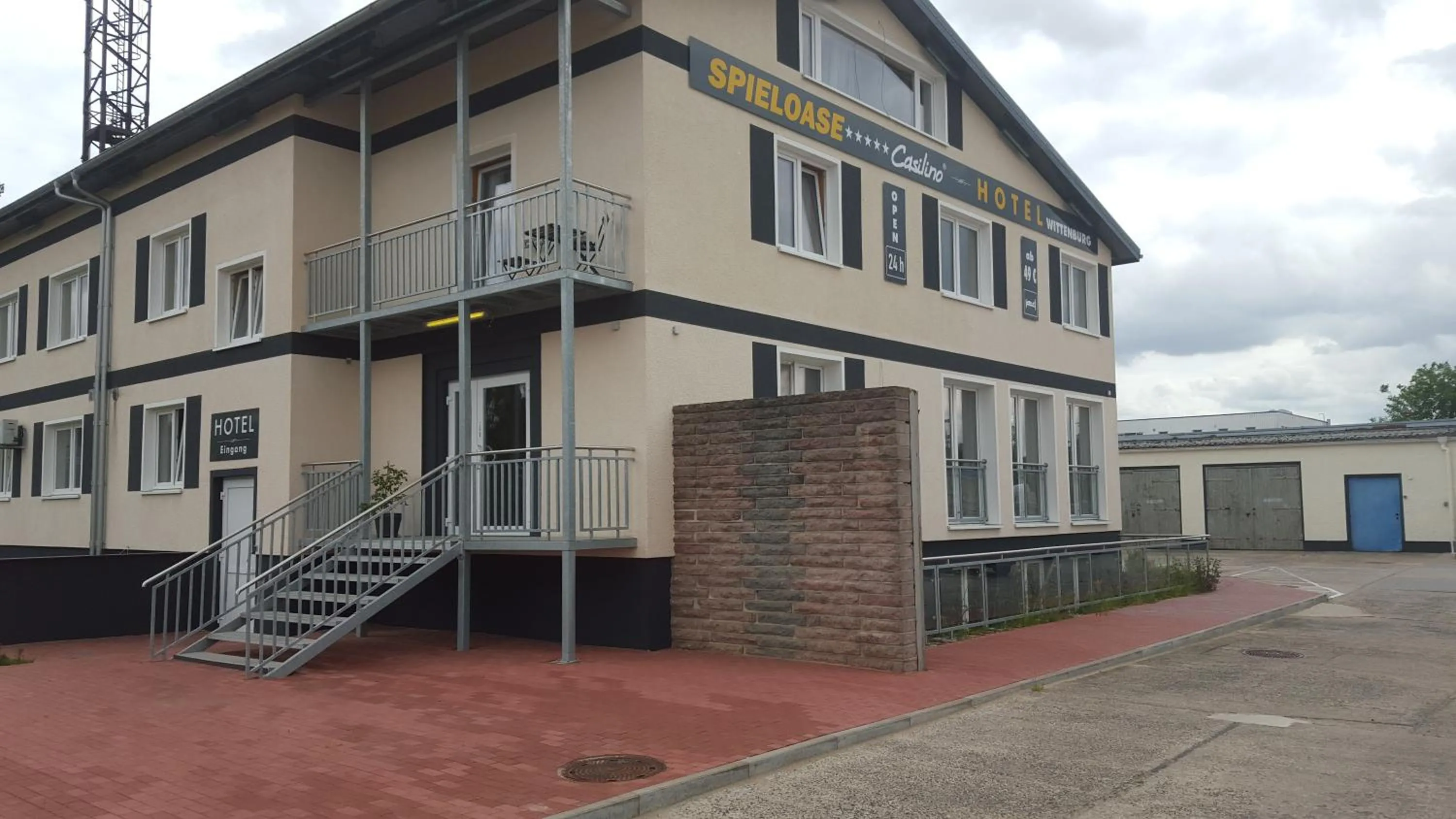 Facade/entrance in CASILINO Hotel A 24 Wittenburg