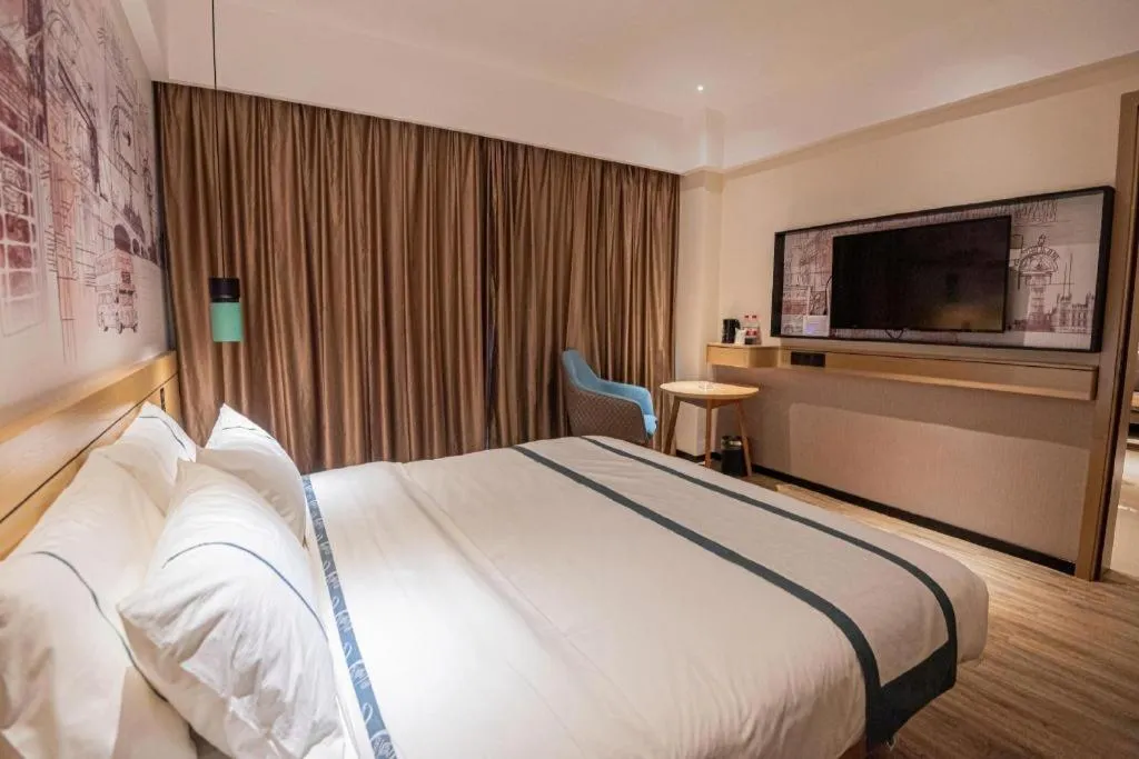 Bed in City Comfort Inn You County Wangyun International Plaza