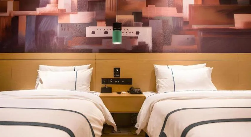 Bed in City Comfort Inn You County Wangyun International Plaza