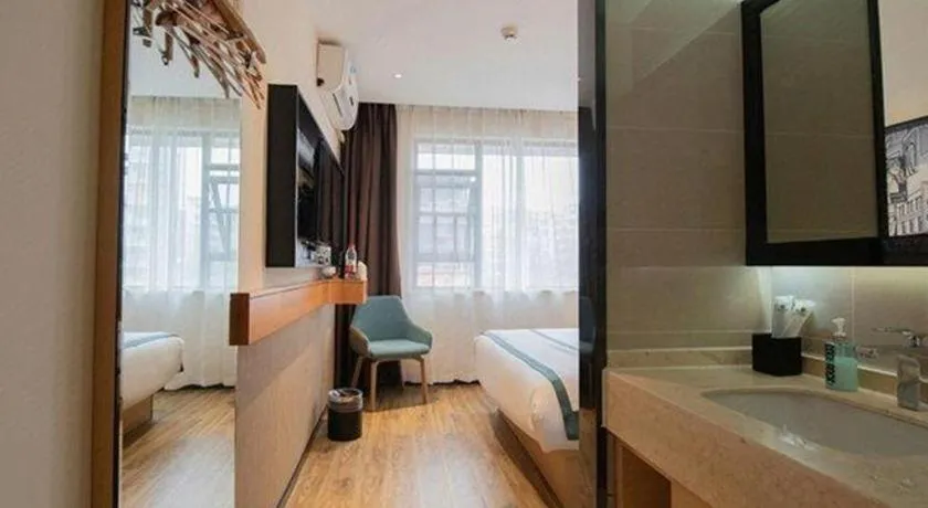 Bed in City Comfort Inn You County Wangyun International Plaza