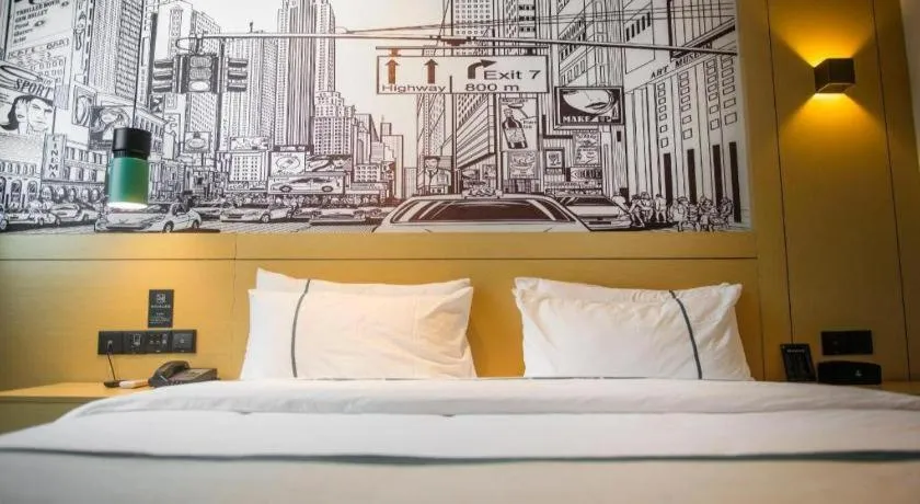 Bed in City Comfort Inn You County Wangyun International Plaza