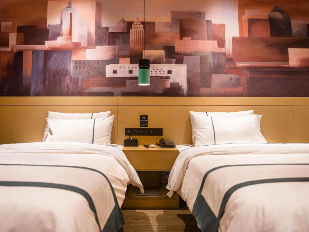 Bed in City Comfort Inn You County Wangyun International Plaza