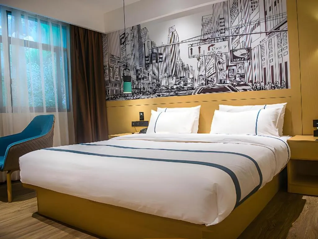 Bed in City Comfort Inn You County Wangyun International Plaza