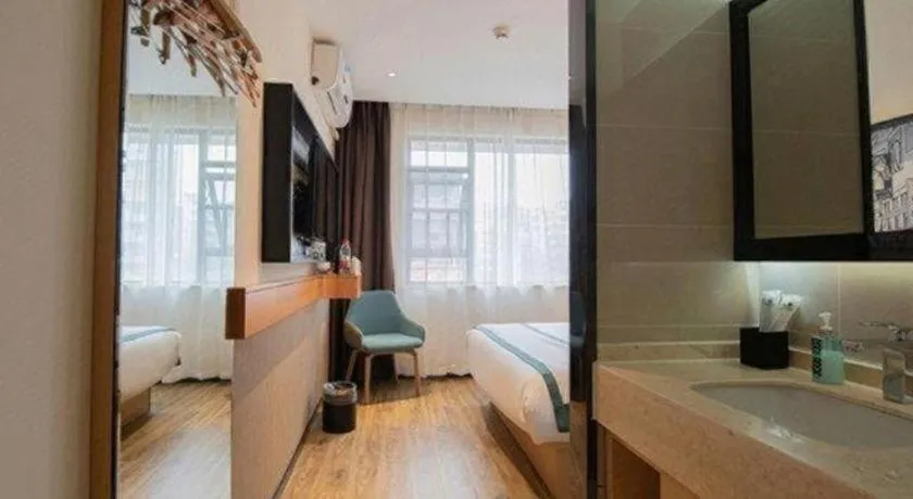 Bed in City Comfort Inn You County Wangyun International Plaza