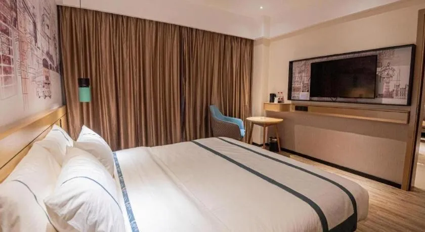 Bed in City Comfort Inn You County Wangyun International Plaza