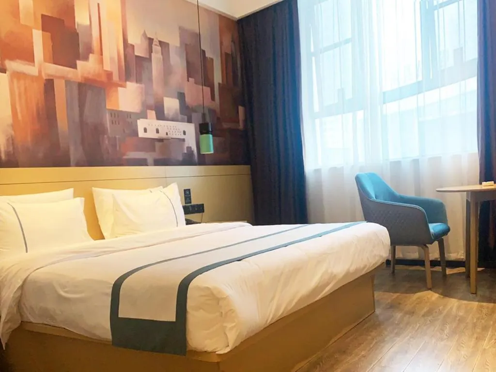 Bed in City Comfort Inn You County Wangyun International Plaza