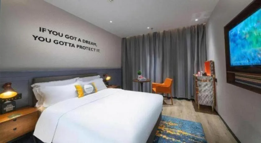 Bed in Premier City Comfort Hotel Suizhou Wuyue Plaza