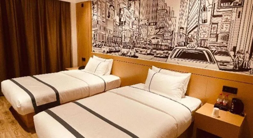 Bed in City Comfort Inn Chongqing Fuling North Station Taiyi Avenue