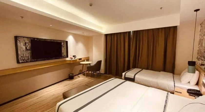 Bed in City Comfort Inn Chongqing Fuling North Station Taiyi Avenue