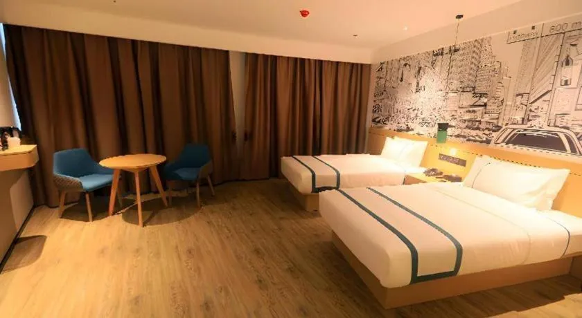 Bed in City Comfort Inn Chongqing Fuling North Station Taiyi Avenue
