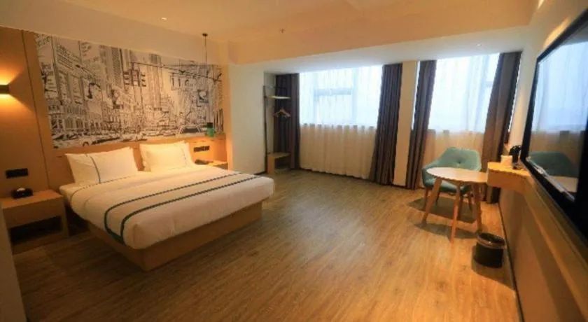 Bed in City Comfort Inn Chongqing Fuling North Station Taiyi Avenue