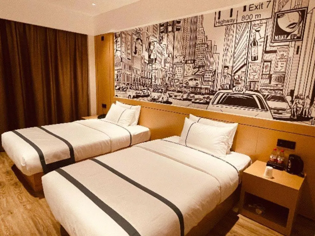 Bed in City Comfort Inn Chongqing Fuling North Station Taiyi Avenue