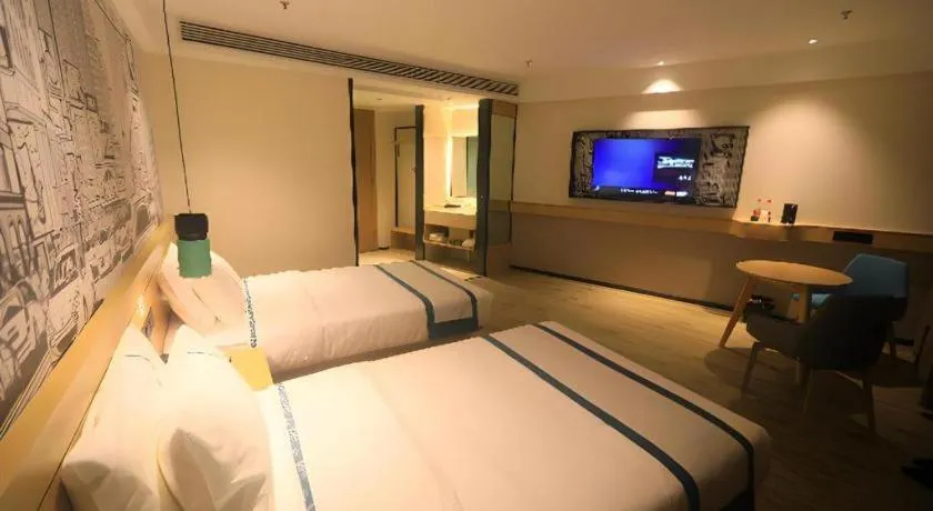 Bed in City Comfort Inn Chongqing Fuling North Station Taiyi Avenue