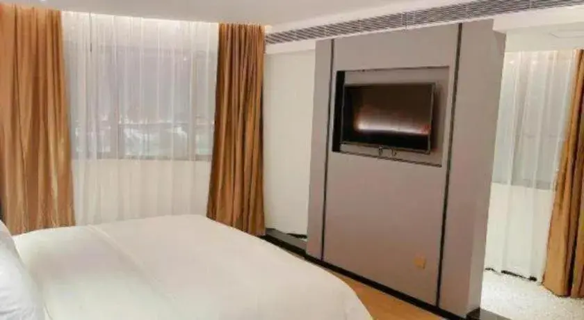 Bed in Borrman Hotel Wuzhou Teng County Bed in Borrman Hotel Wuzhou Teng County