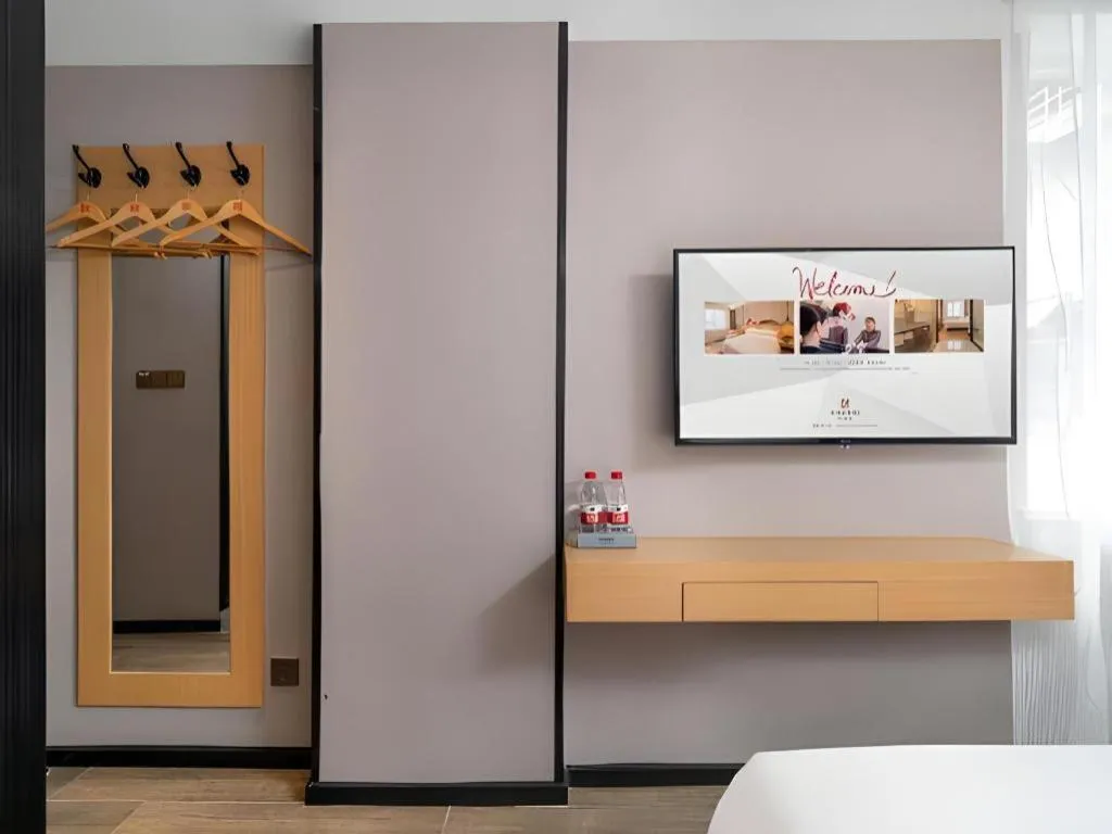 Bed in Borrman Hotel Guangzhou Shisanhang Ximenkou Metro Station