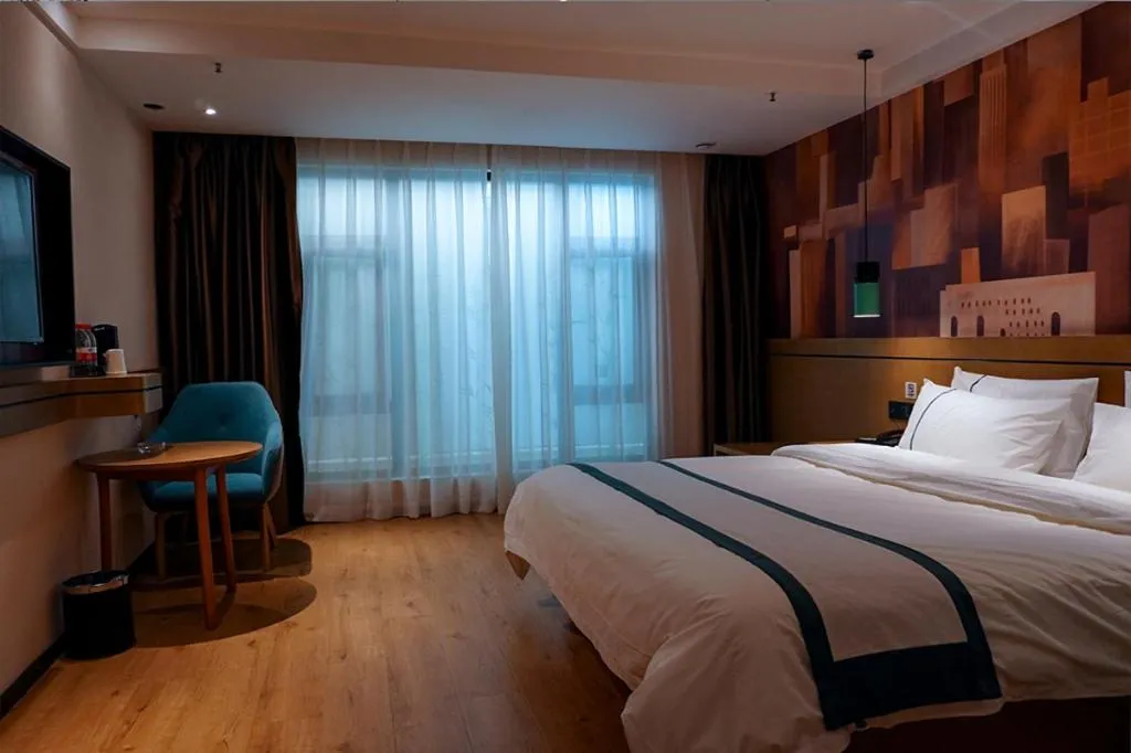 Bed in City Comfort Inn Chongqing Yongchuan Xuefu Avenue Wanda