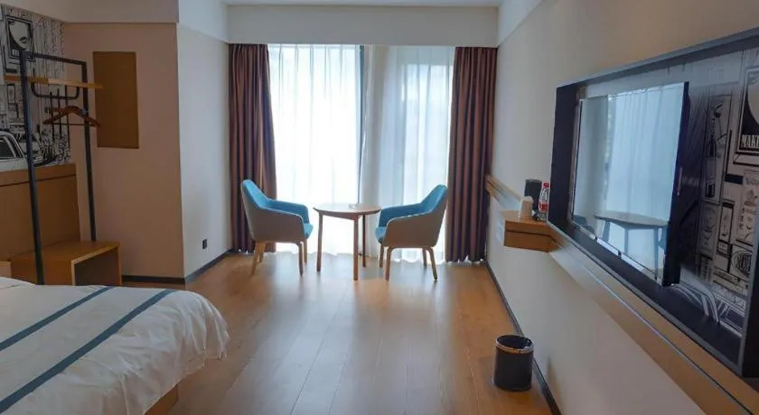 Bed in City Comfort Inn Chongqing Yongchuan Xuefu Avenue Wanda