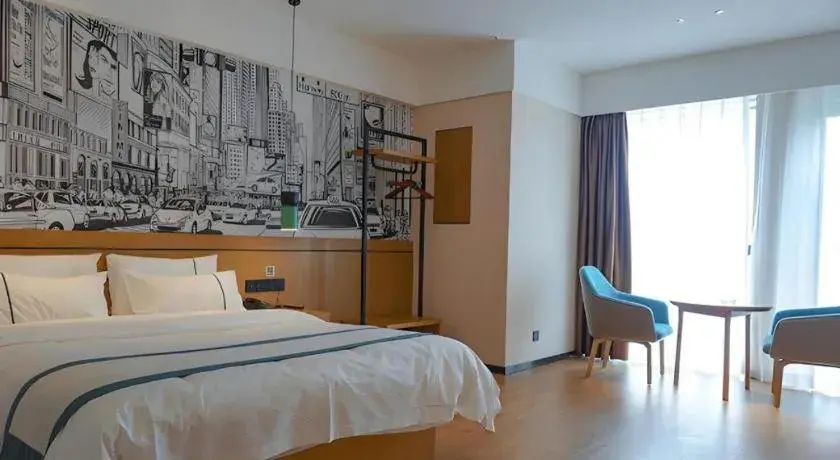 Bed in City Comfort Inn Chongqing Yongchuan Xuefu Avenue Wanda Bed in City Comfort Inn Chongqing Yongchuan Xuefu Avenue Wanda