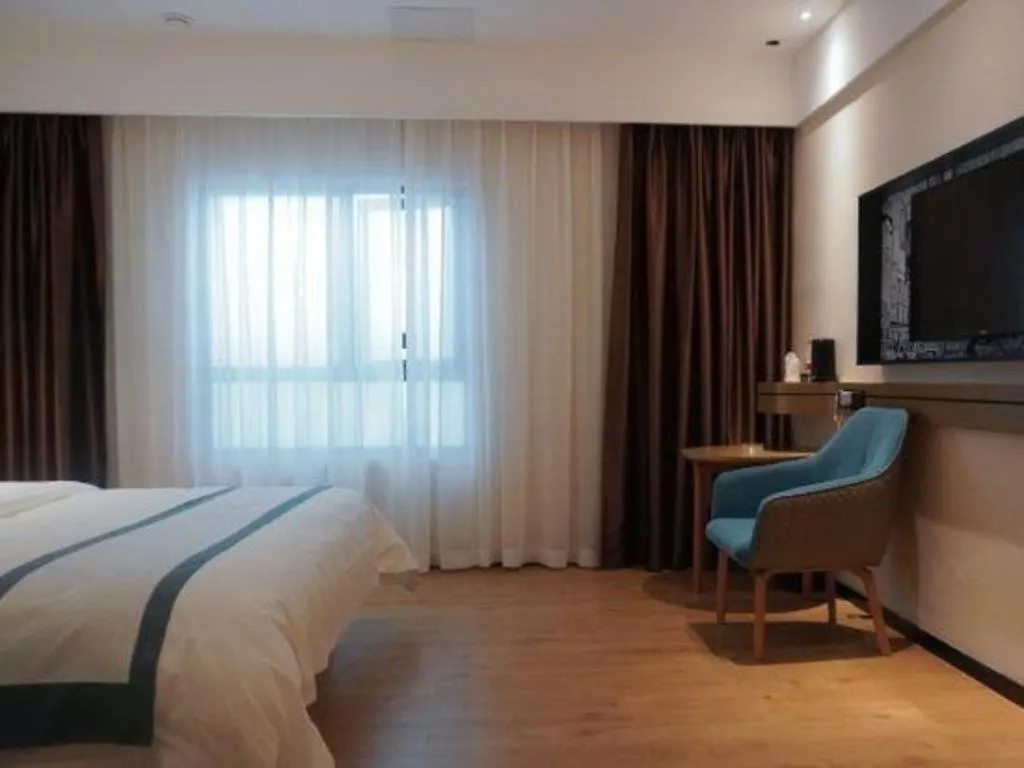 Bed in City Comfort Inn Chongqing Yongchuan Xuefu Avenue Wanda